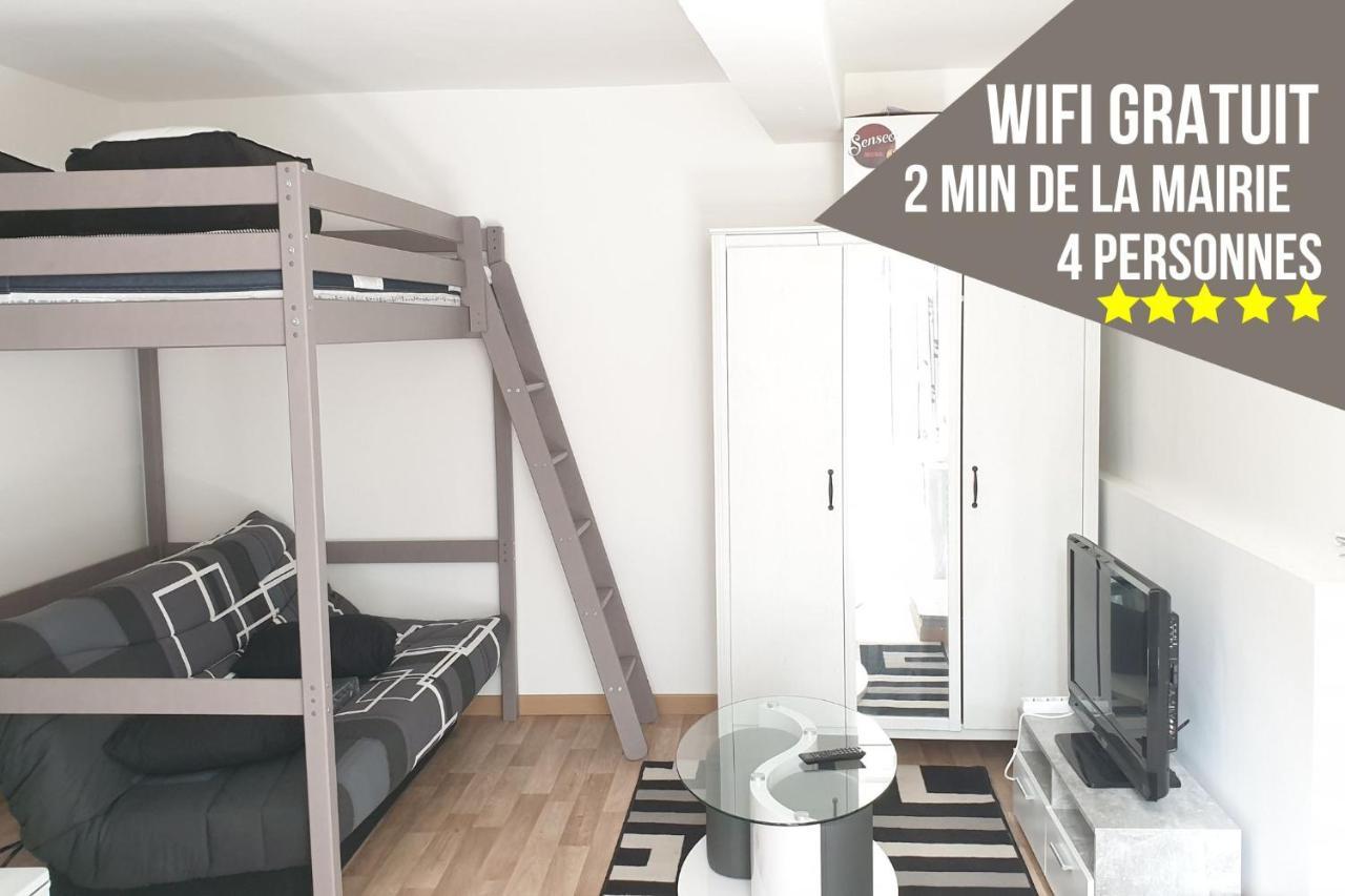Chambres Poitiers Centre Ville - Salle de Bain, Réfrigérateur, TV et machine à café privatifs - Cuisine commune - Terrasse - Hôtel de ville à 200m Esterno foto